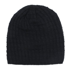 Men's Woolen Cap - Navy Blue