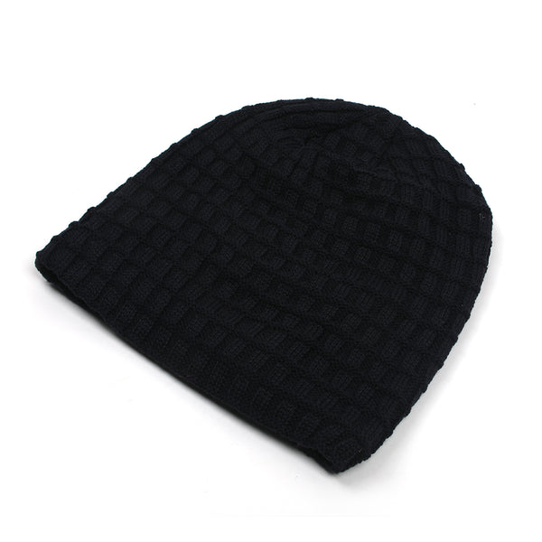 Men's Woolen Cap - Navy Blue