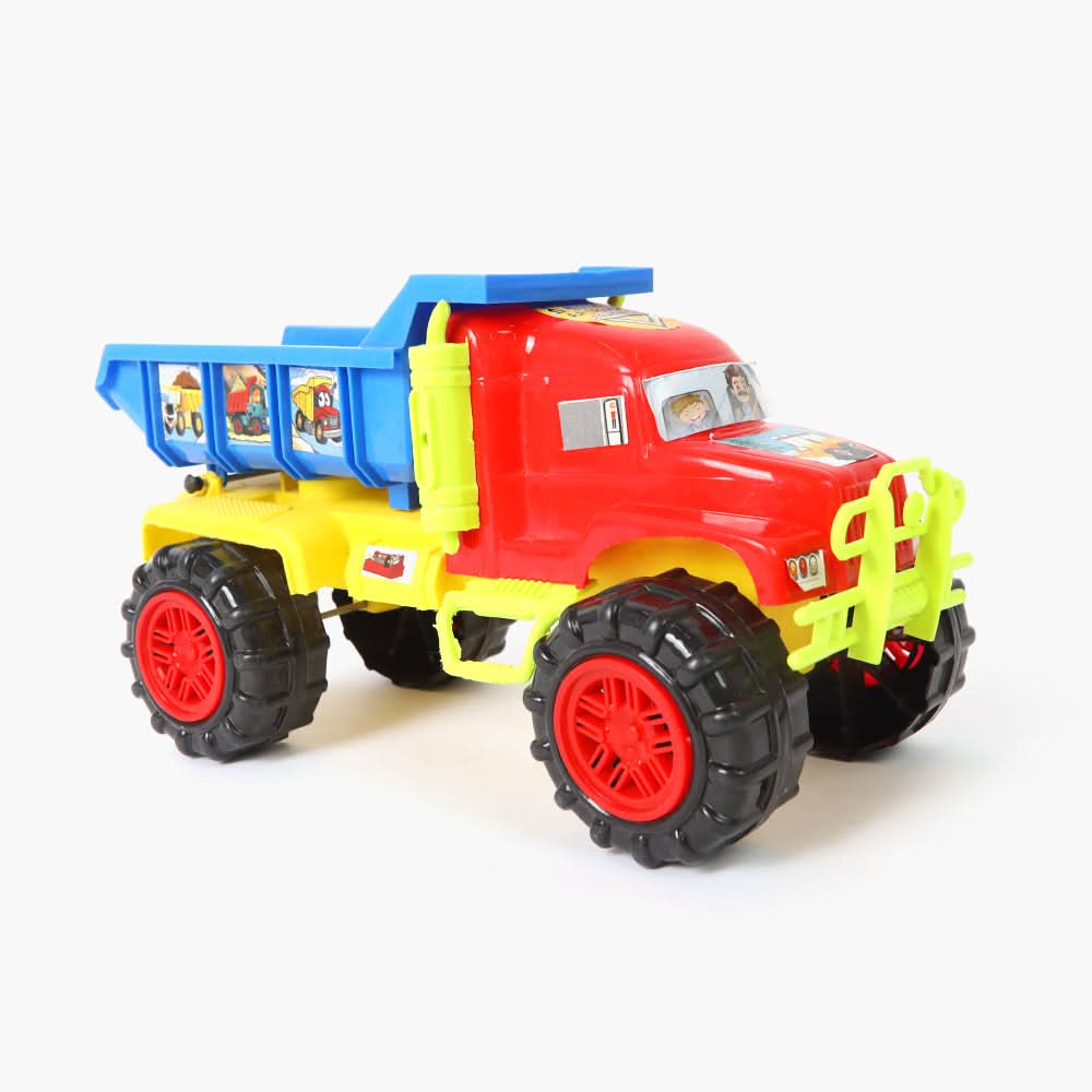 Contruction Dumber Truck - Red, Non-Remote Control, Chase Value, Chase Value