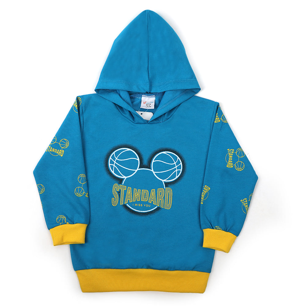 Boys Full Sleeves Hoodie - Royal Blue, Boys Hoodies & Sweat Shirts, Chase Value, Chase Value