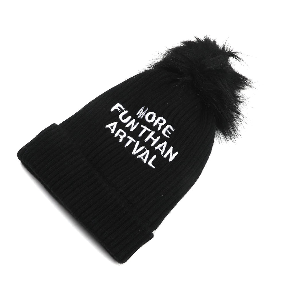 Kids Woolen Cap - Black, Boys Caps & Gloves, Chase Value, Chase Value