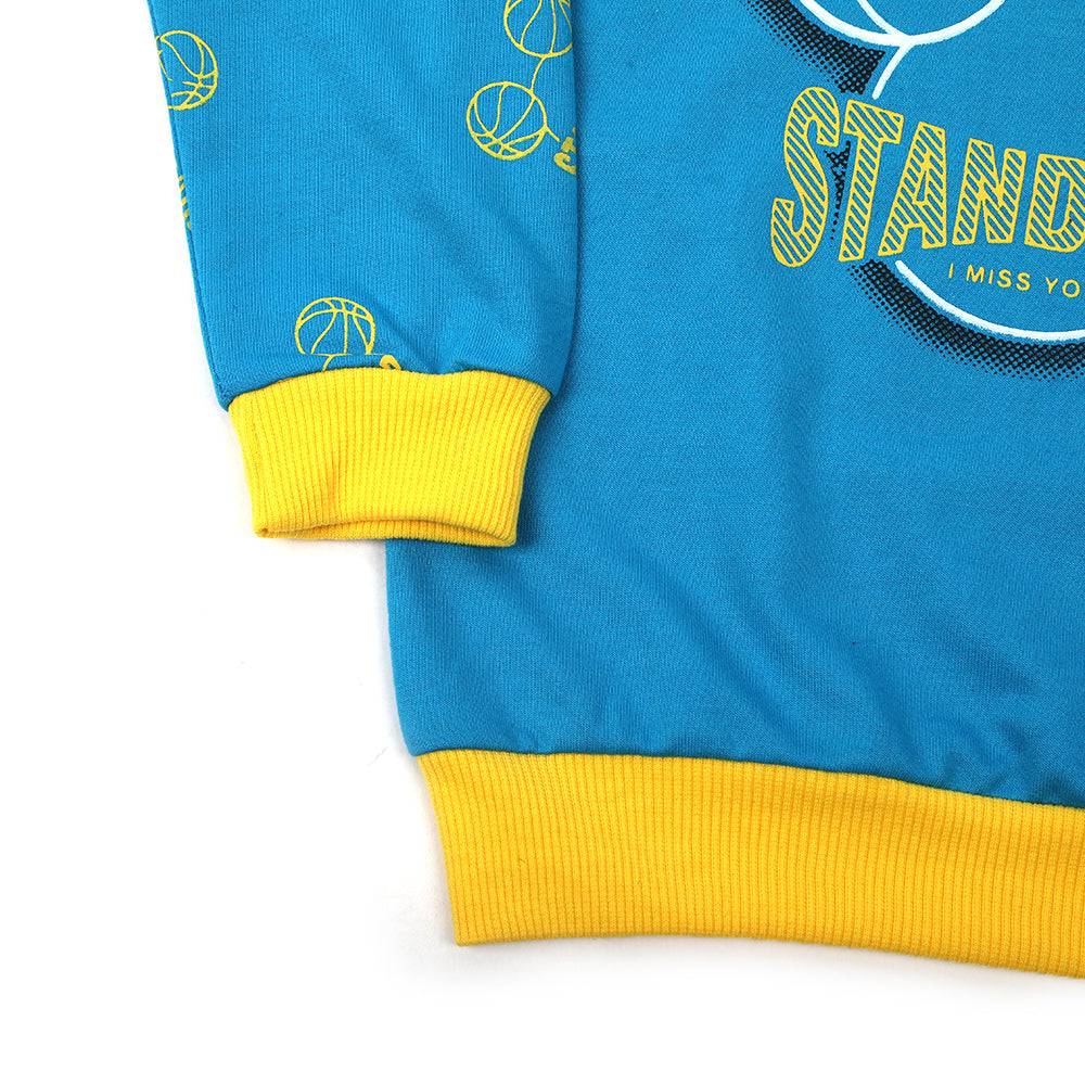 Boys Full Sleeves Hoodie - Royal Blue, Boys Hoodies & Sweat Shirts, Chase Value, Chase Value