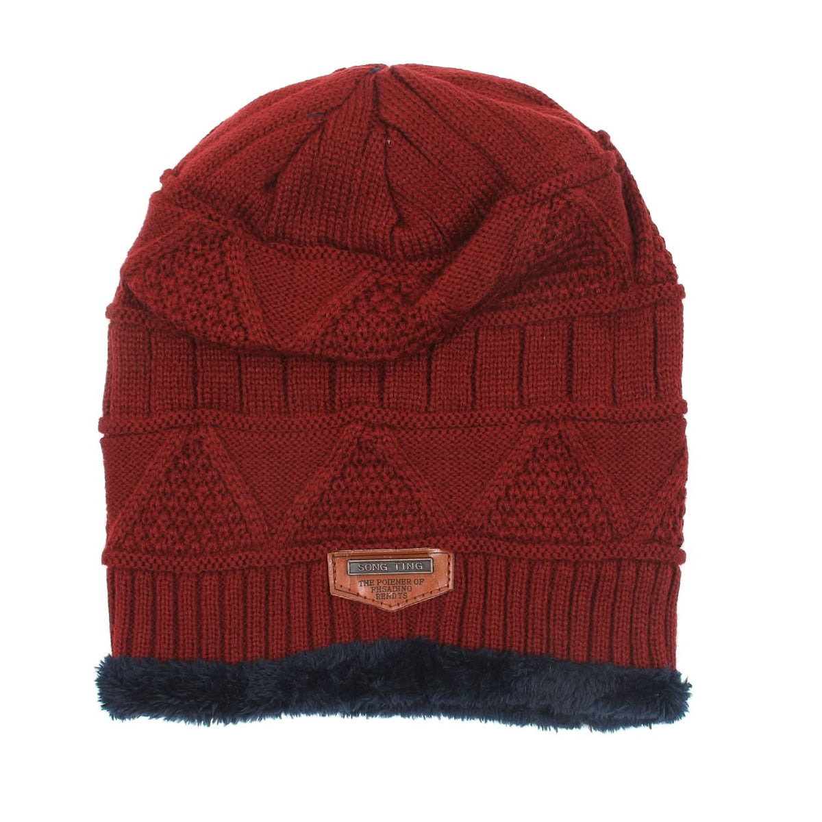 Men's Woolen Cap - Rust, Men's Cap & Other Accessories, Chase Value, Chase Value
