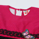 Newborn Girls Frock - Pink & Black, Newborn Girls Frocks, Chase Value, Chase Value