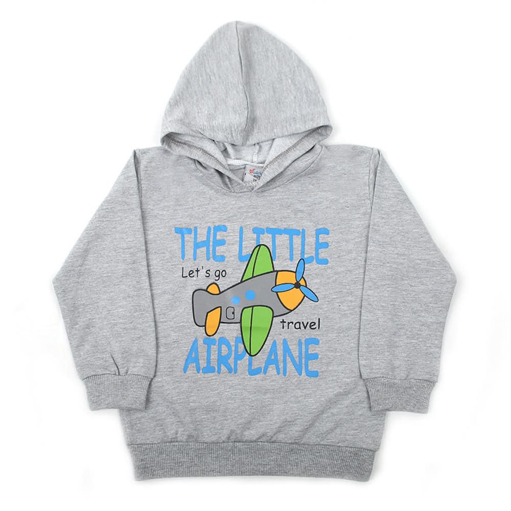 Boys Full Sleeves Hoodie - Grey, Boys Hoodies & Sweat Shirts, Chase Value, Chase Value