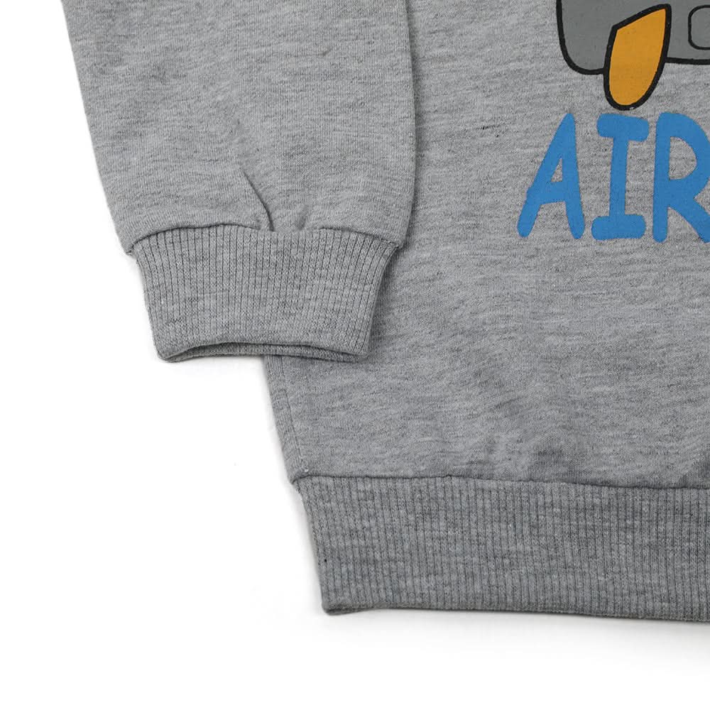 Boys Full Sleeves Hoodie - Grey, Boys Hoodies & Sweat Shirts, Chase Value, Chase Value