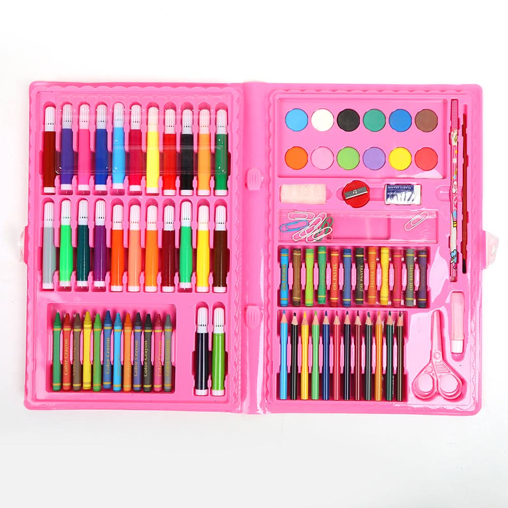 Art Color Kit Pack of 86 - Pink, Coloring Tools, Chase Value, Chase Value