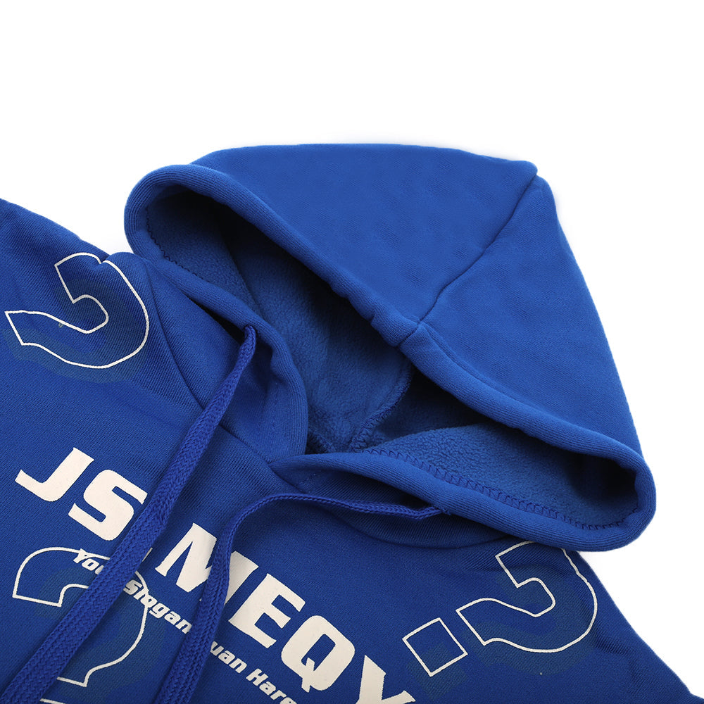 Boys Full Sleeves Hoodie - Royal Blue, Boys Hoodies & Sweat Shirts, Chase Value, Chase Value