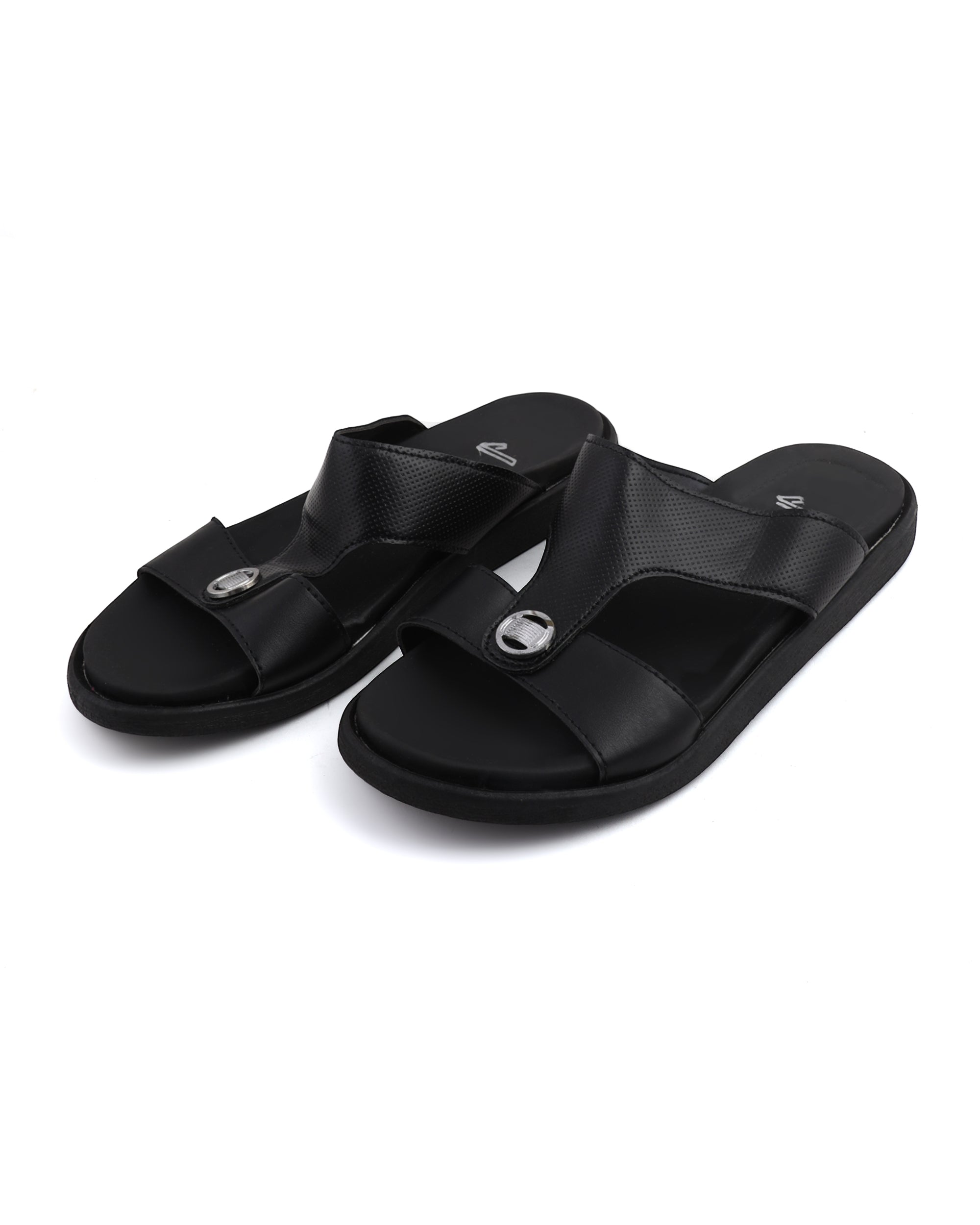 Men's Slipper - Black, Men's Slippers, Chase Value, Chase Value