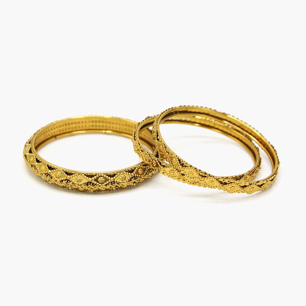 Women's Bangle - Golden, Women Bangles & Bracelets, Chase Value, Chase Value