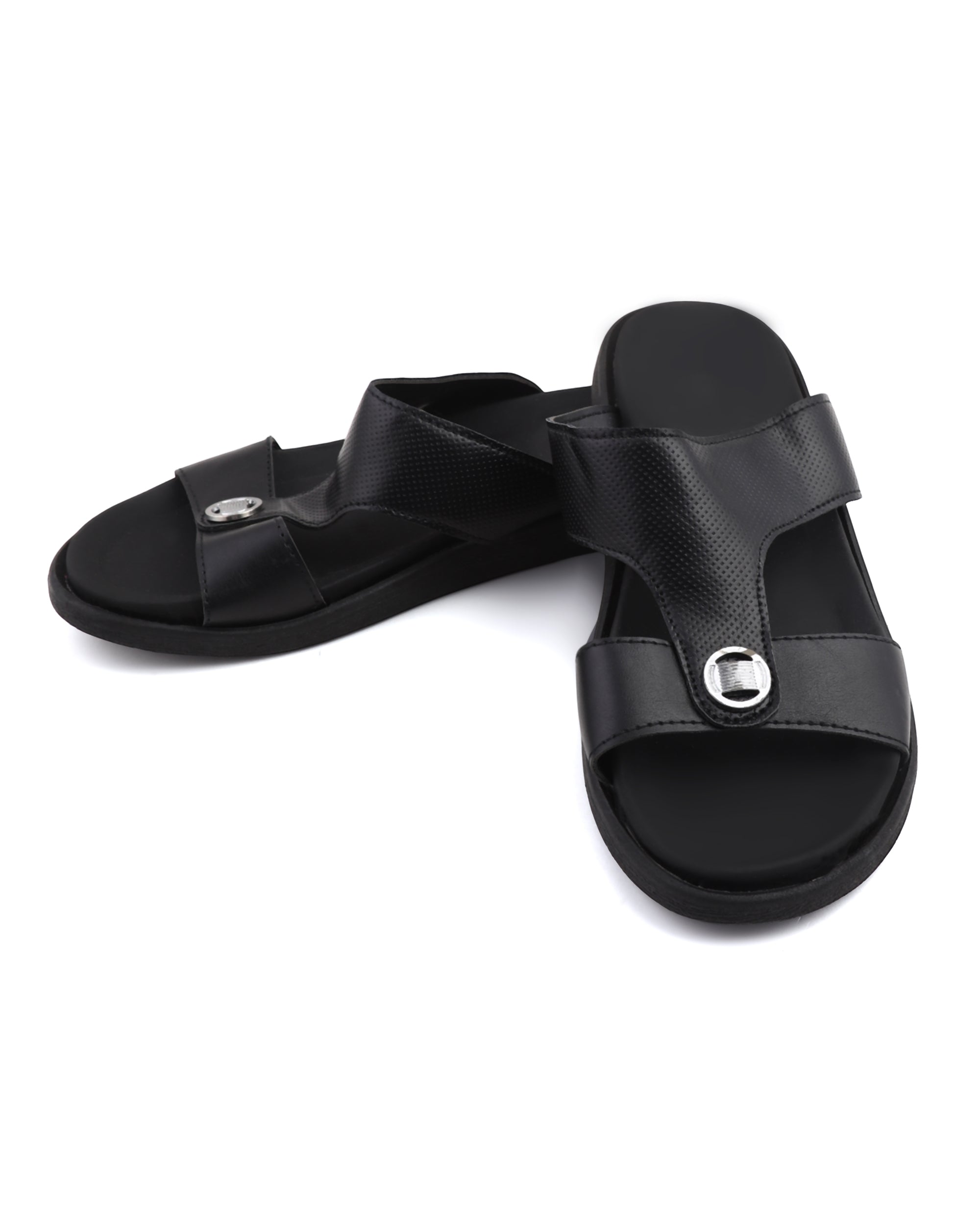 Men's Slipper - Black, Men's Slippers, Chase Value, Chase Value