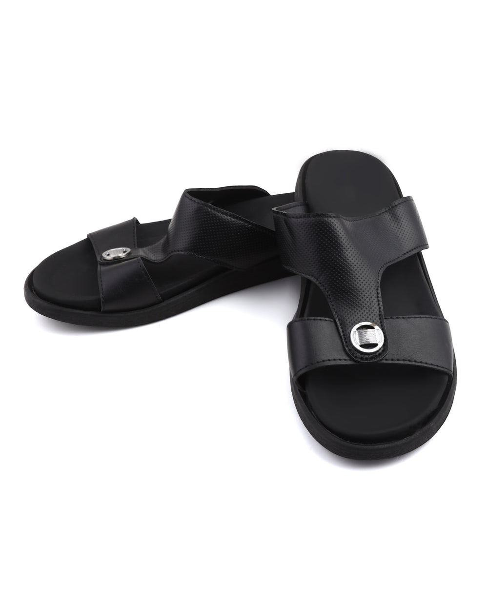 Men's Slipper - Black, Men's Slippers, Chase Value, Chase Value