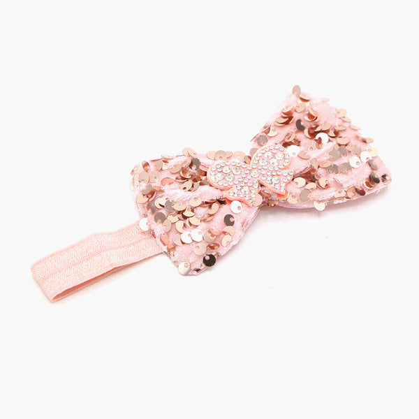 Girls Head Jewellery - Light Pink