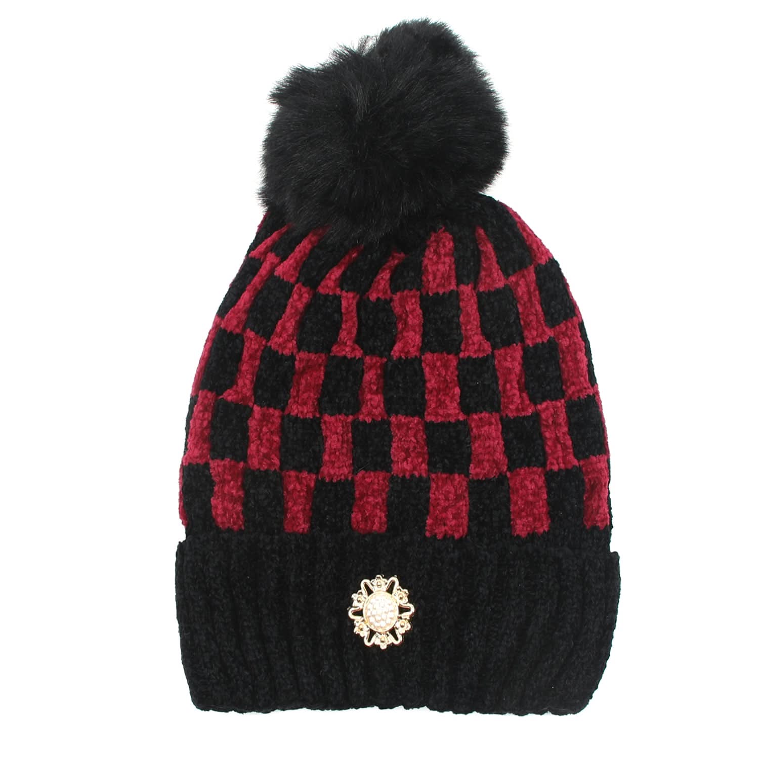 Kids Woolen Cap - Black, Boys Caps & Gloves, Chase Value, Chase Value