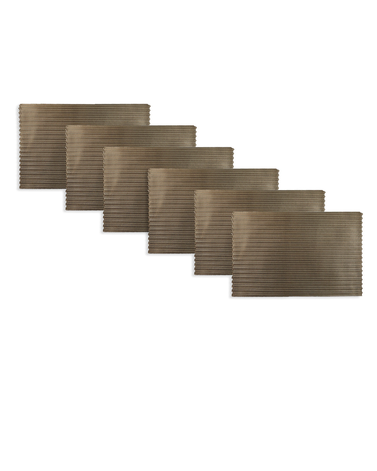 Cutwork Gold Table Mats (6 Piece Set)