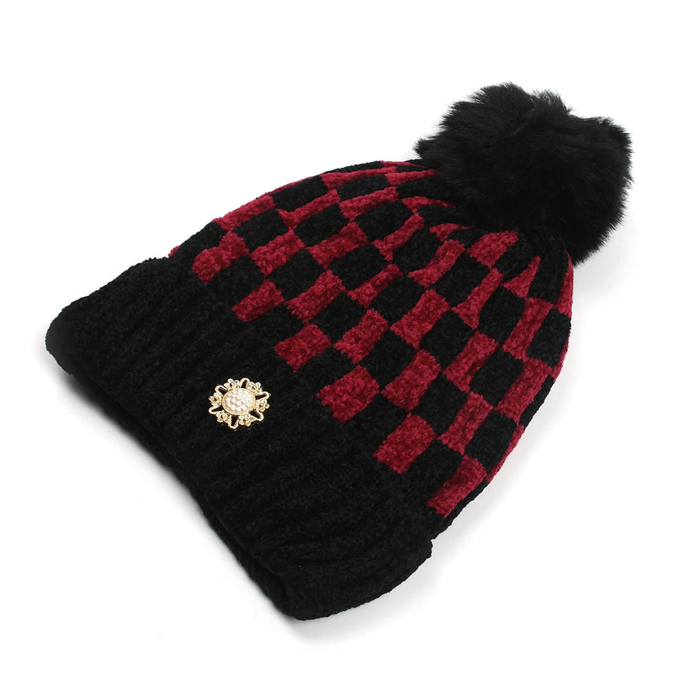 Kids Woolen Cap - Black, Boys Caps & Gloves, Chase Value, Chase Value