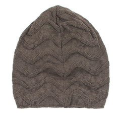 Men's Woolen Cap - Brown