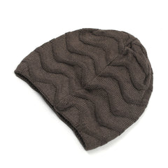 Men's Woolen Cap - Brown