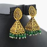 Women's Jumki - Green, Women Earrings & Tops, Chase Value, Chase Value