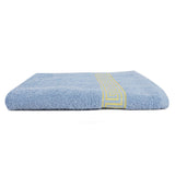 Bath Towel Greek Border - Grey, Bath Towels, Chase Value, Chase Value