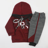 Newborn Boys Ful Sleeves Suit - Maroon, Newborn Boys Sets & Suits, Chase Value, Chase Value