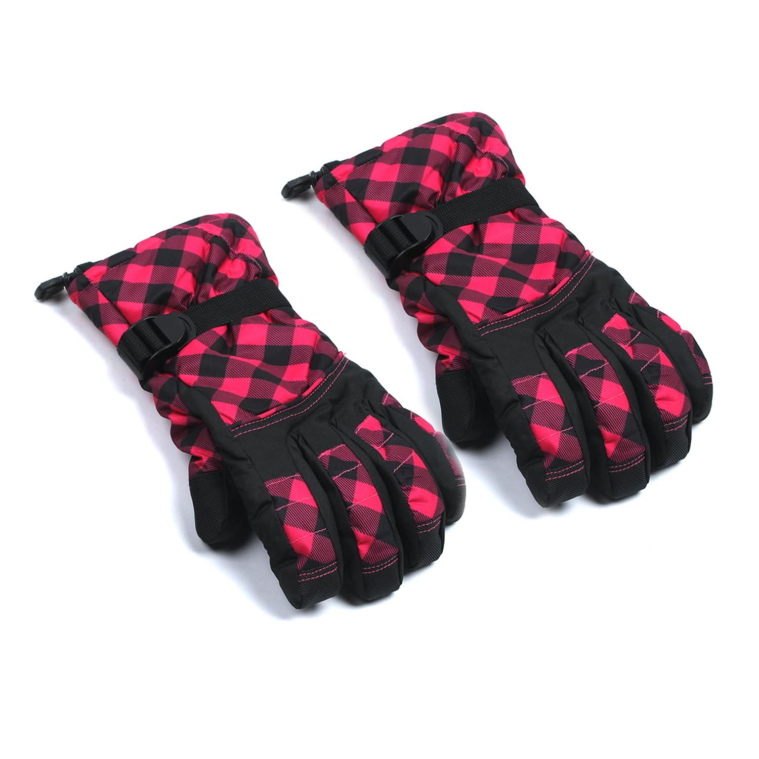Kids Winter Gloves - Pink, Boys Caps & Gloves, Chase Value, Chase Value