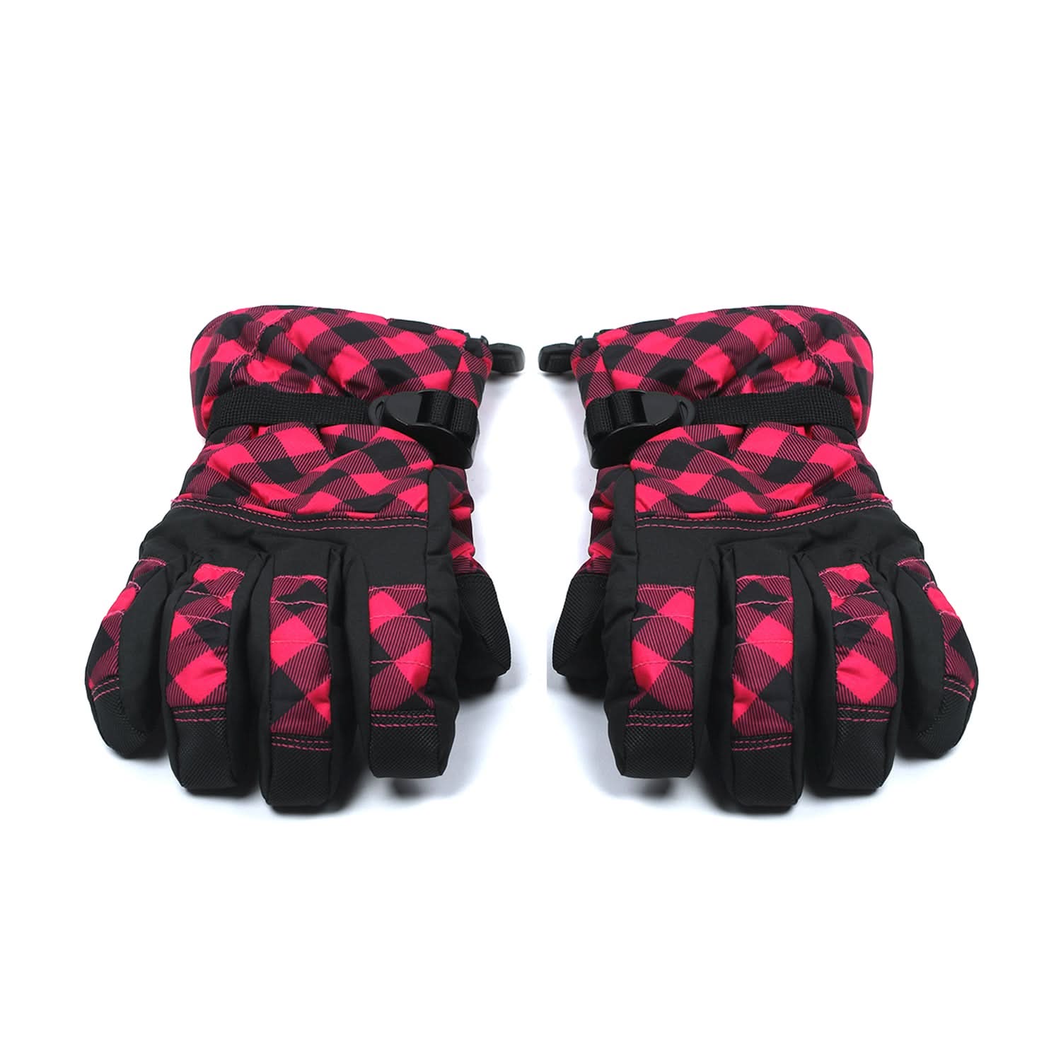 Kids Winter Gloves - Pink, Boys Caps & Gloves, Chase Value, Chase Value