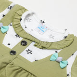 Girls Half Sleeves Suits - Green, Girls Suits, Chase Value, Chase Value