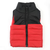 Newborn Boys Sleevesless Parachute Jacket - Red, Newborn Boys Winterwear, Chase Value, Chase Value