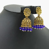 Women's Jumki - Blue, Women Earrings & Tops, Chase Value, Chase Value