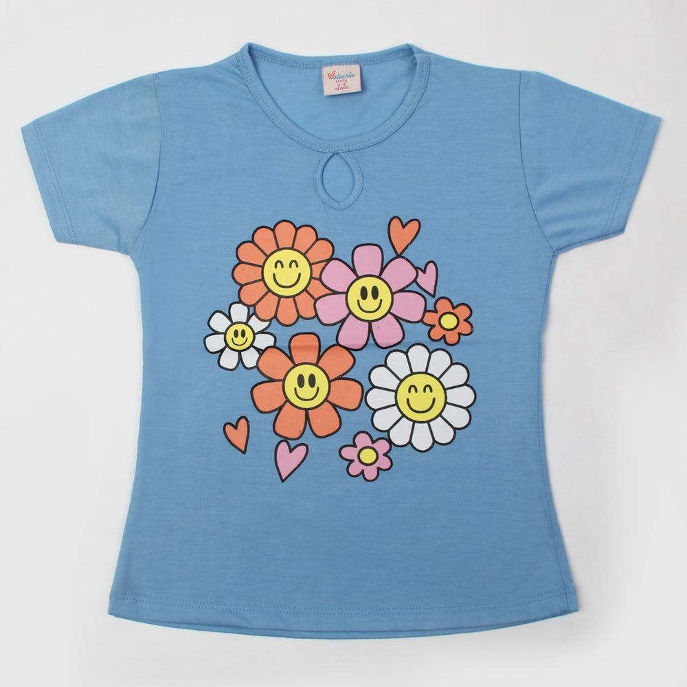 Girls Half Sleeves T-Shirt, Girls T-Shirts, Chase Value, Chase Value