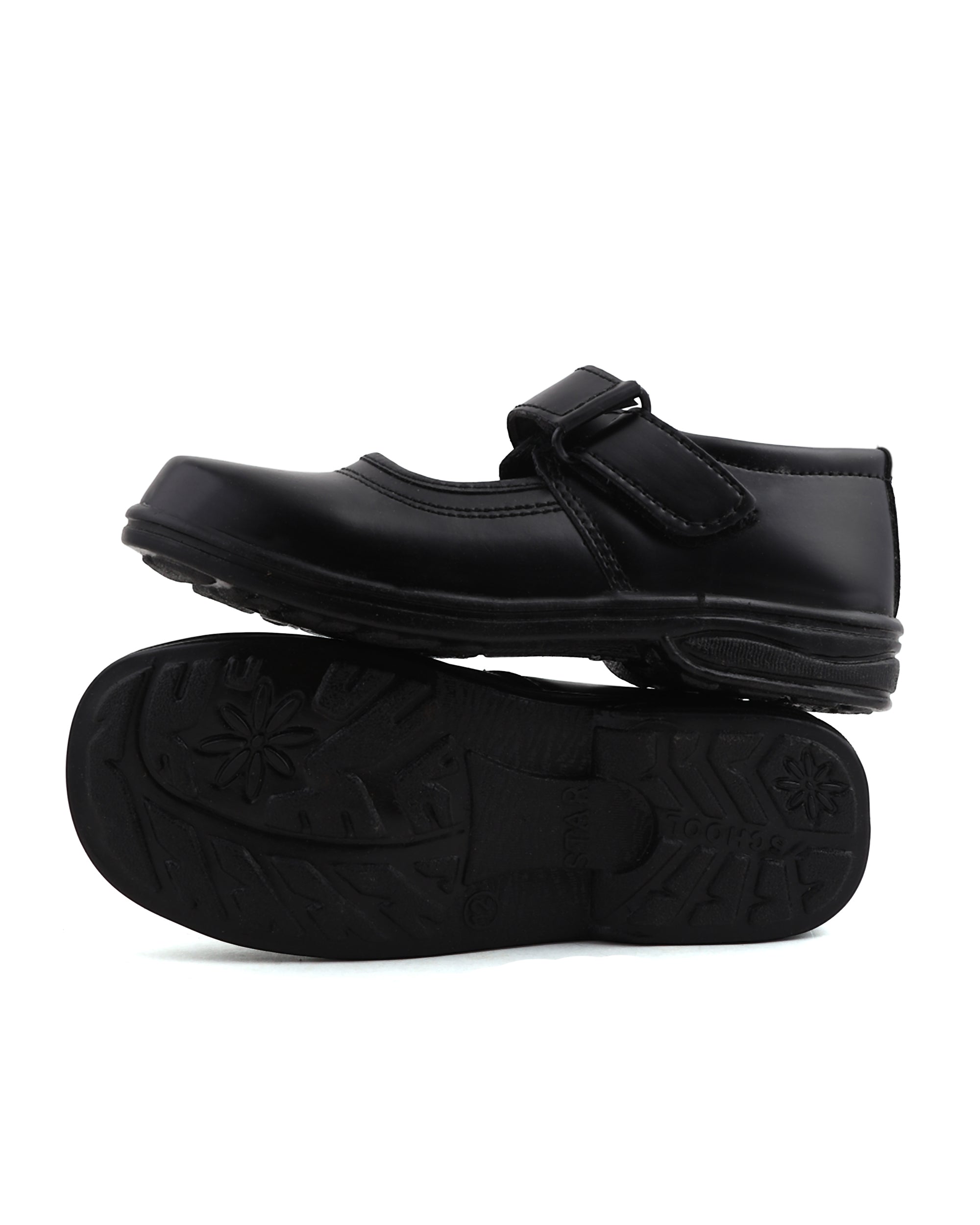 Girls School Shoes - Black, Girls Sneakers & Shoes, Chase Value, Chase Value