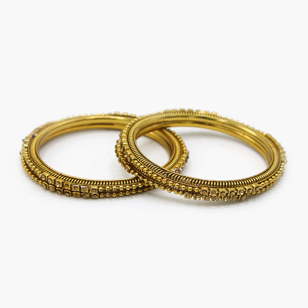 Women's Bangle - Golden, Women Bangles & Bracelets, Chase Value, Chase Value