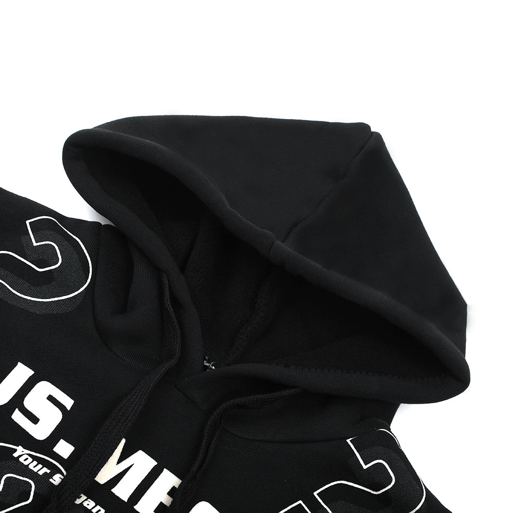 Boys Full Sleeves Hoodie - Black, Boys Hoodies & Sweat Shirts, Chase Value, Chase Value