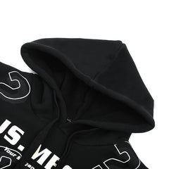 Boys Full Sleeves Hoodie - Black