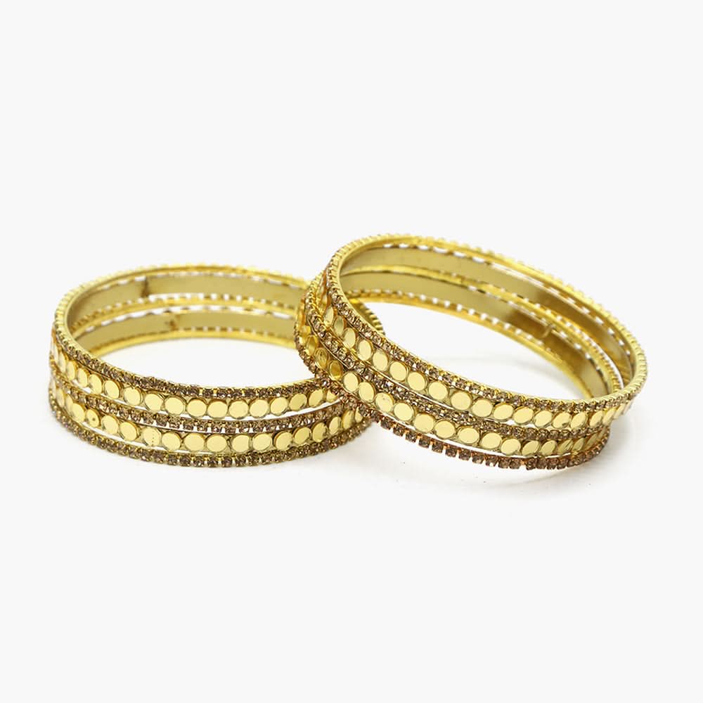 Women's Bangle - Golden, Women Bangles & Bracelets, Chase Value, Chase Value