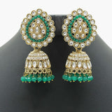 Women's Jumki - Green, Women Earrings & Tops, Chase Value, Chase Value