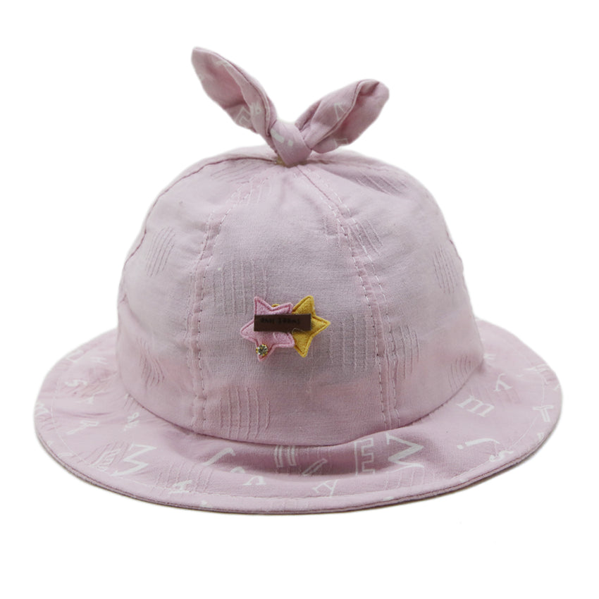 Girls P Cap - Tea Pink