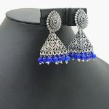 Women's Jumki - Blue, Women Earrings & Tops, Chase Value, Chase Value