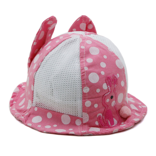 Girls Floppy Cap - Pink