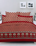 Double Bedsheet 90×94 – Salonika, Double Size Bed Sheet, Chase Value, Chase Value