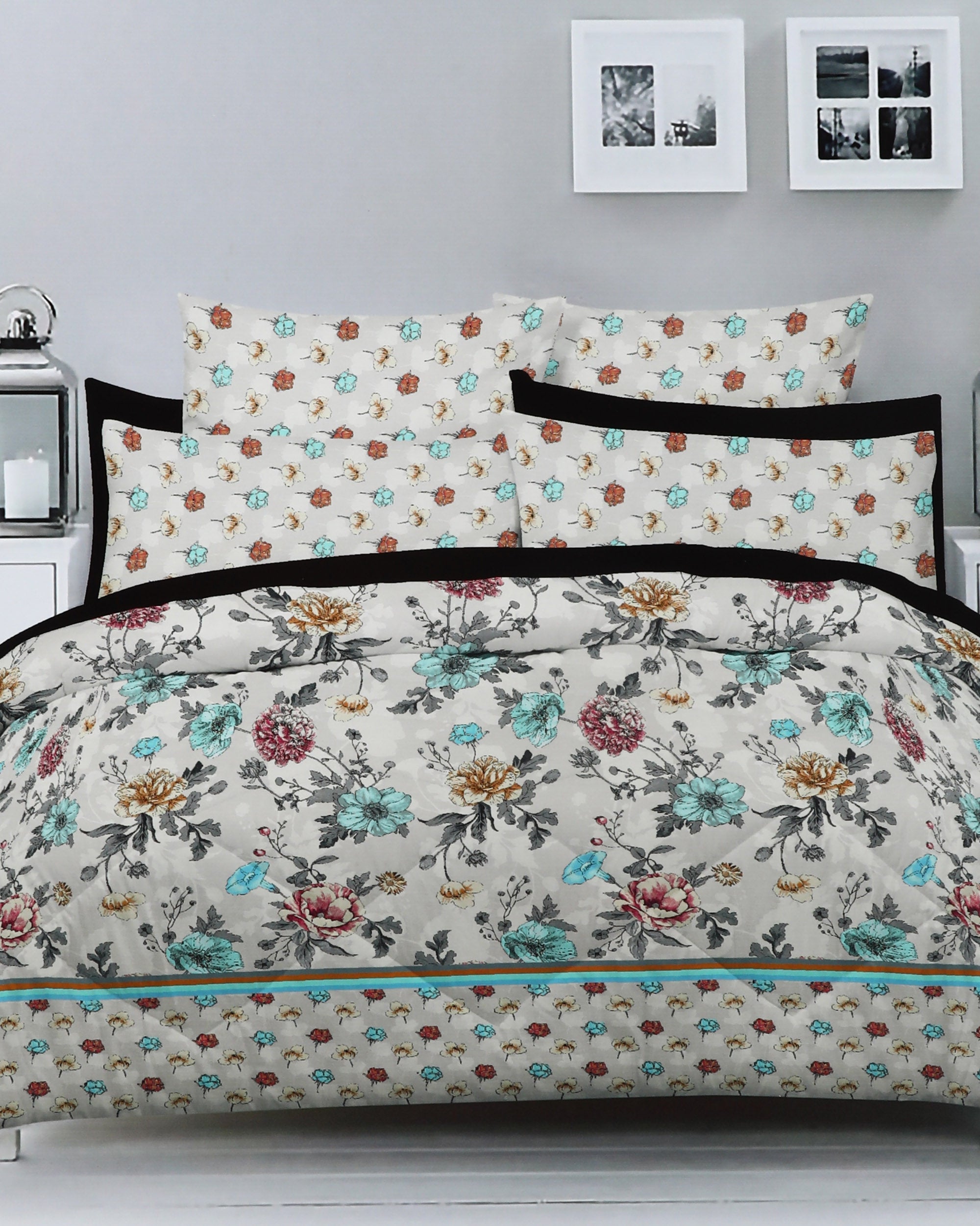 Double Bedsheet 90×94 – Salonika, Double Size Bed Sheet, Chase Value, Chase Value