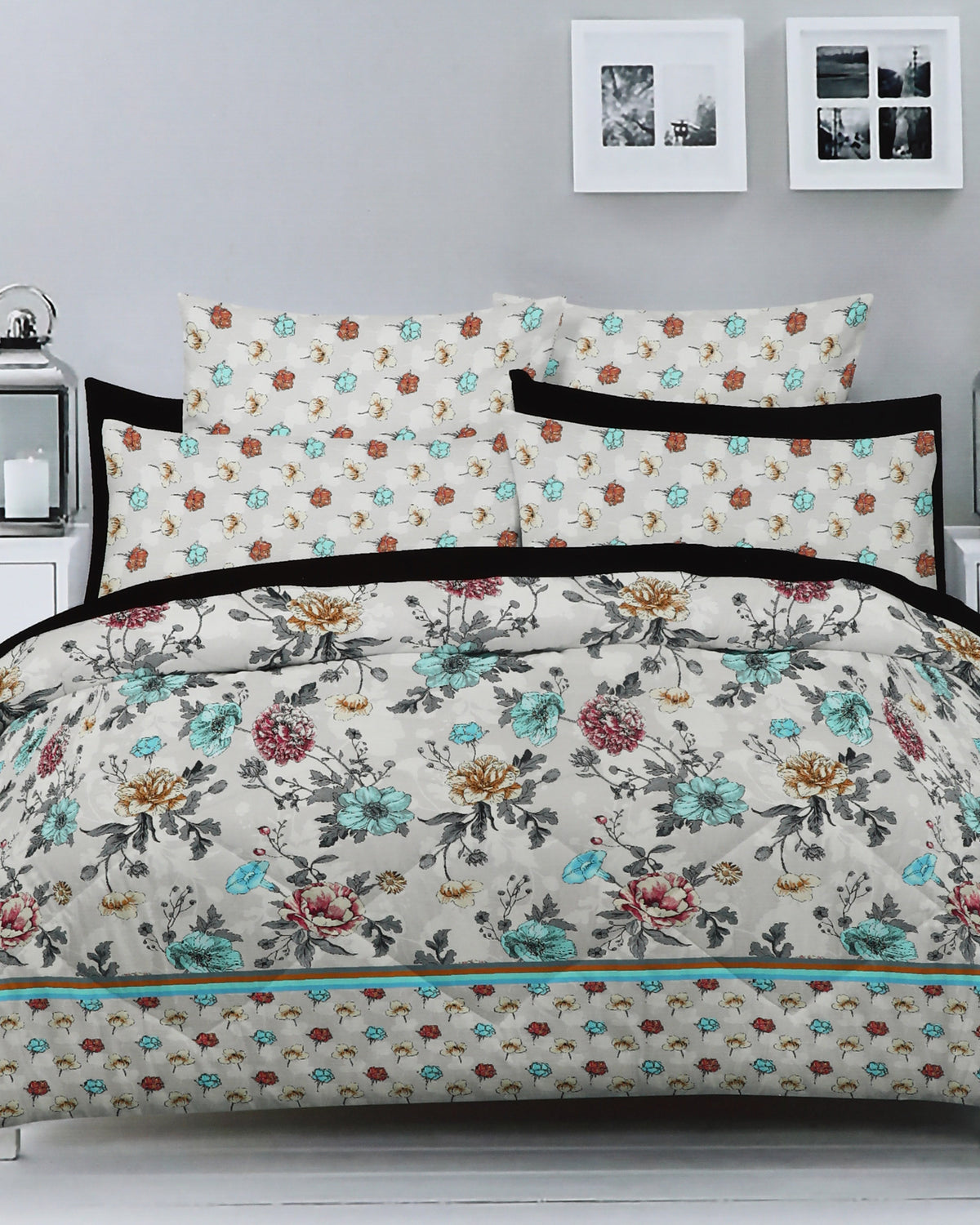 Double Bedsheet 90×94 – Salonika, Double Size Bed Sheet, Chase Value, Chase Value