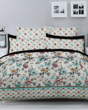 Double Bedsheet 90×94 – Salonika, Double Size Bed Sheet, Chase Value, Chase Value