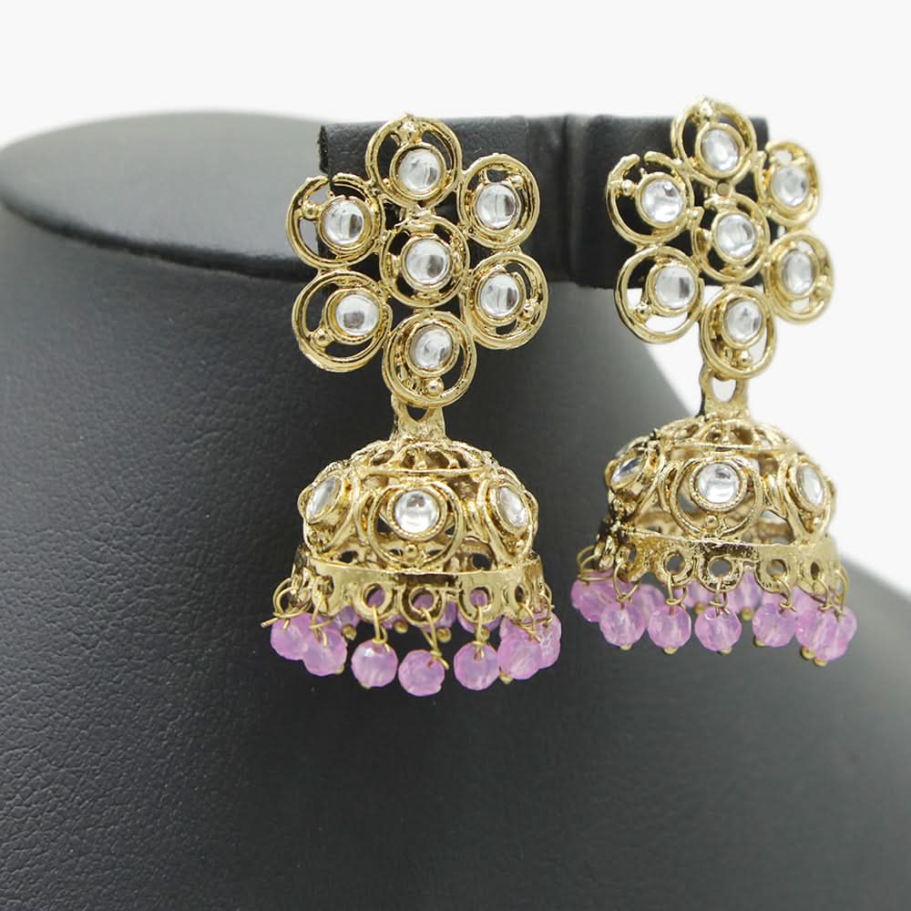 Women's Jumki - Purple, Women Earrings & Tops, Chase Value, Chase Value
