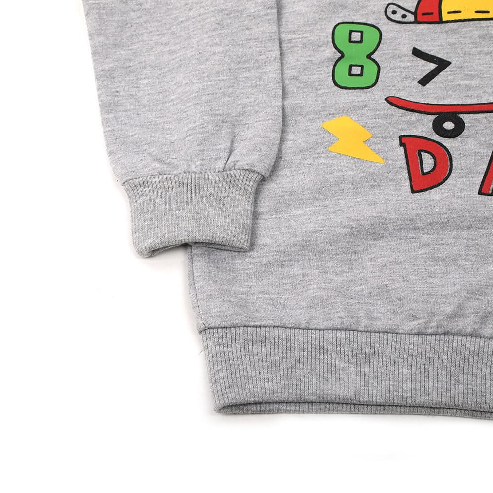 Boys Full Sleeves Hoodie - Grey, Boys Hoodies & Sweat Shirts, Chase Value, Chase Value