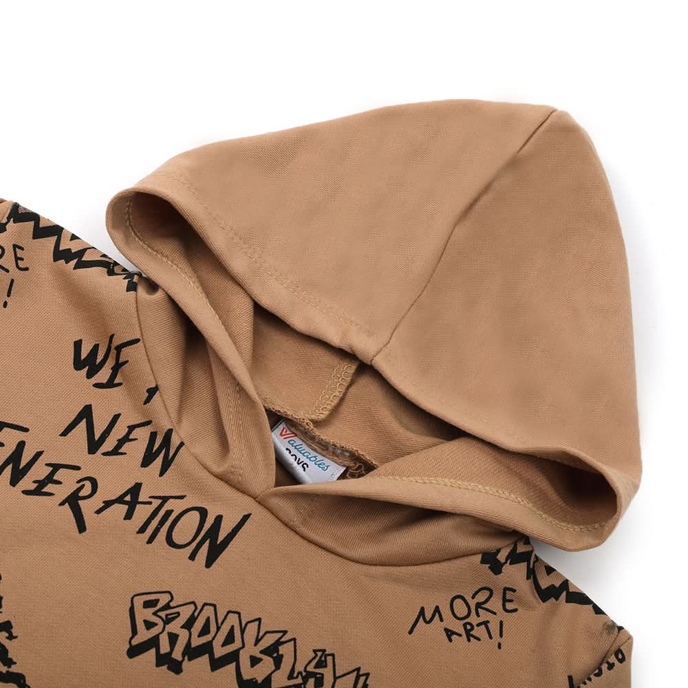 Boys Full Sleeves Hoodie - Brown, Boys Hoodies & Sweat Shirts, Chase Value, Chase Value