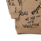 Boys Full Sleeves Hoodie - Brown, Boys Hoodies & Sweat Shirts, Chase Value, Chase Value
