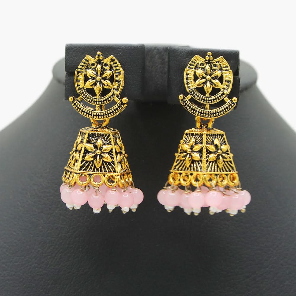 Women's Jumki - Pink, Women Earrings & Tops, Chase Value, Chase Value