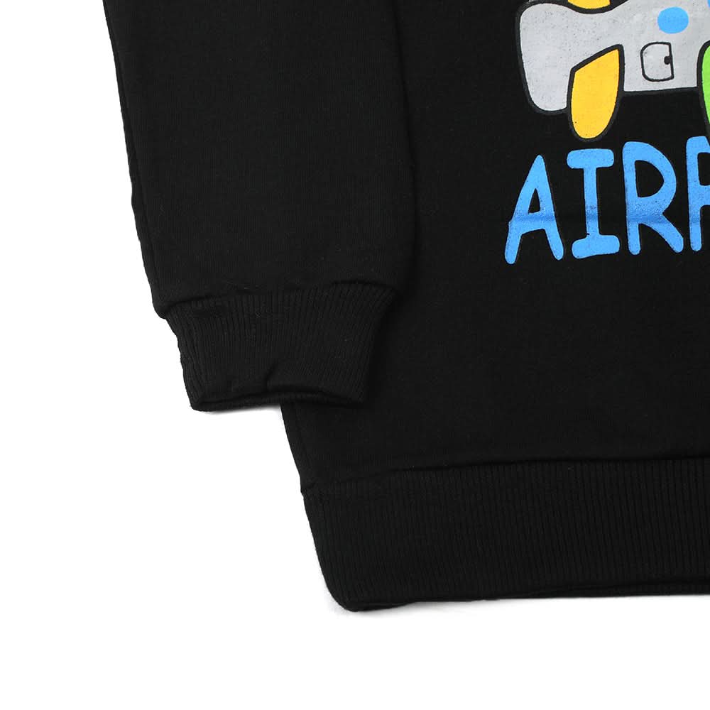 Boys Full Sleeves Hoodie - Black, Boys Hoodies & Sweat Shirts, Chase Value, Chase Value